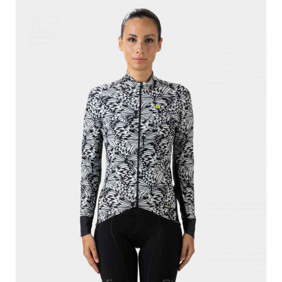 ALE(アレ)サイクルジャージ 秋冬 レディース 長袖 [涼しい季節の天候に