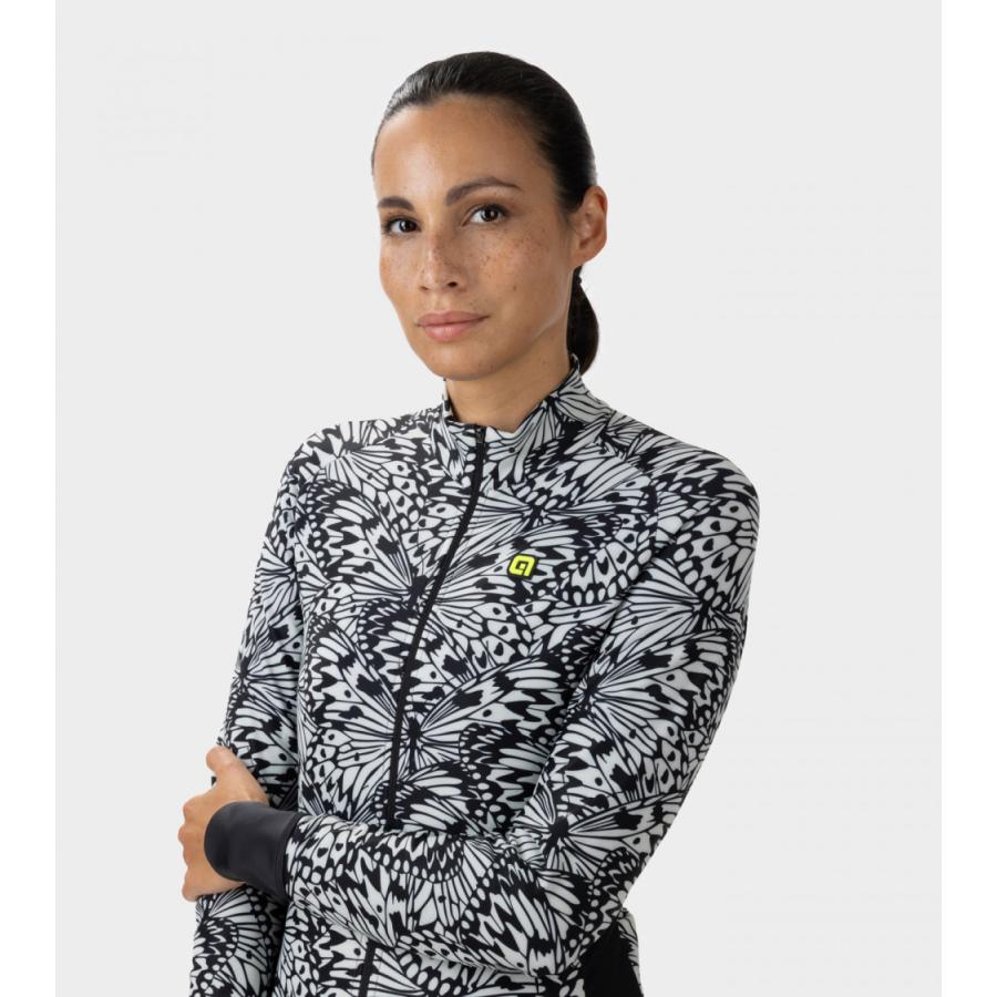 ALE(アレ)サイクルジャージ 秋冬 レディース 長袖 [涼しい季節の天候に