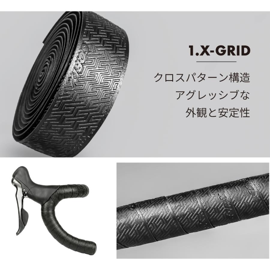 GORIX バーテープ ロードバイク 自転車 EVA クッション 滑り止め 2.8mm