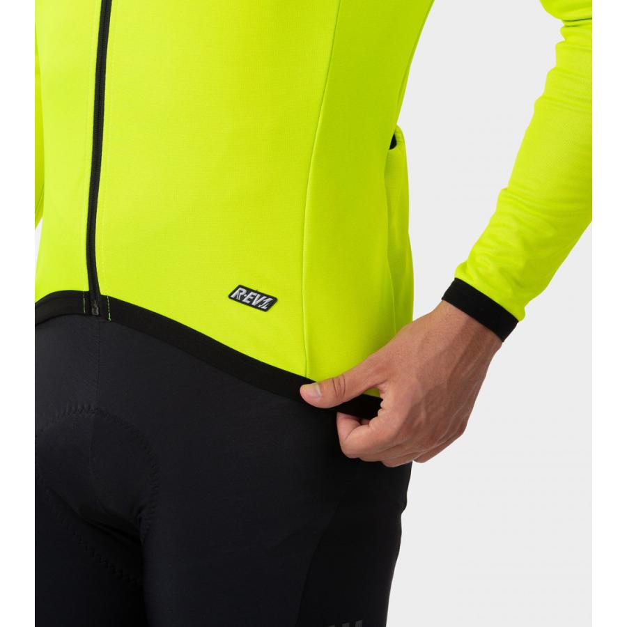 ALE(アレ)サイクルジャージ 長袖 メンズ 秋冬 [10℃/15℃対応] 素早く