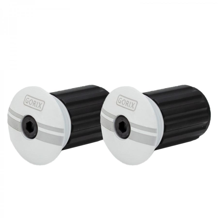 GORIX ゴリックス バーエンドキャップ 自転車 固定式 エンドプラグ (2