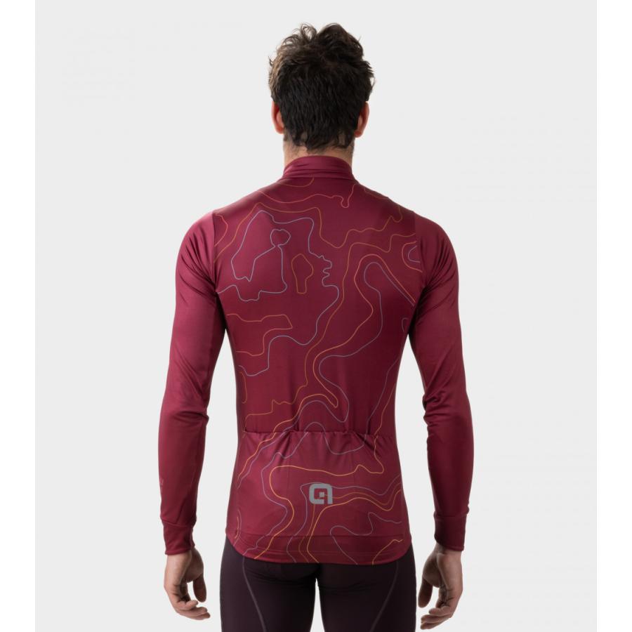 ALE(アレ)サイクルジャージ 長袖 メンズ 秋 [12℃/18℃対応] 非常に軽量