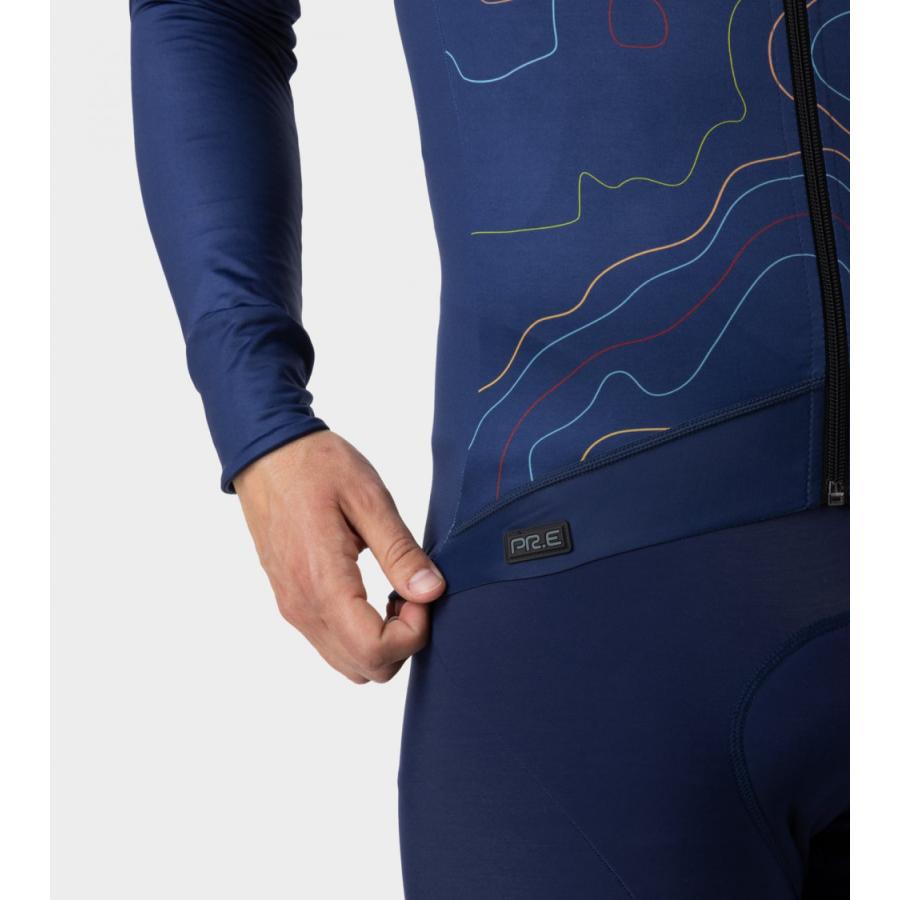 ALE(アレ)サイクルジャージ 長袖 メンズ 秋 [12℃/18℃対応] 非常に軽量