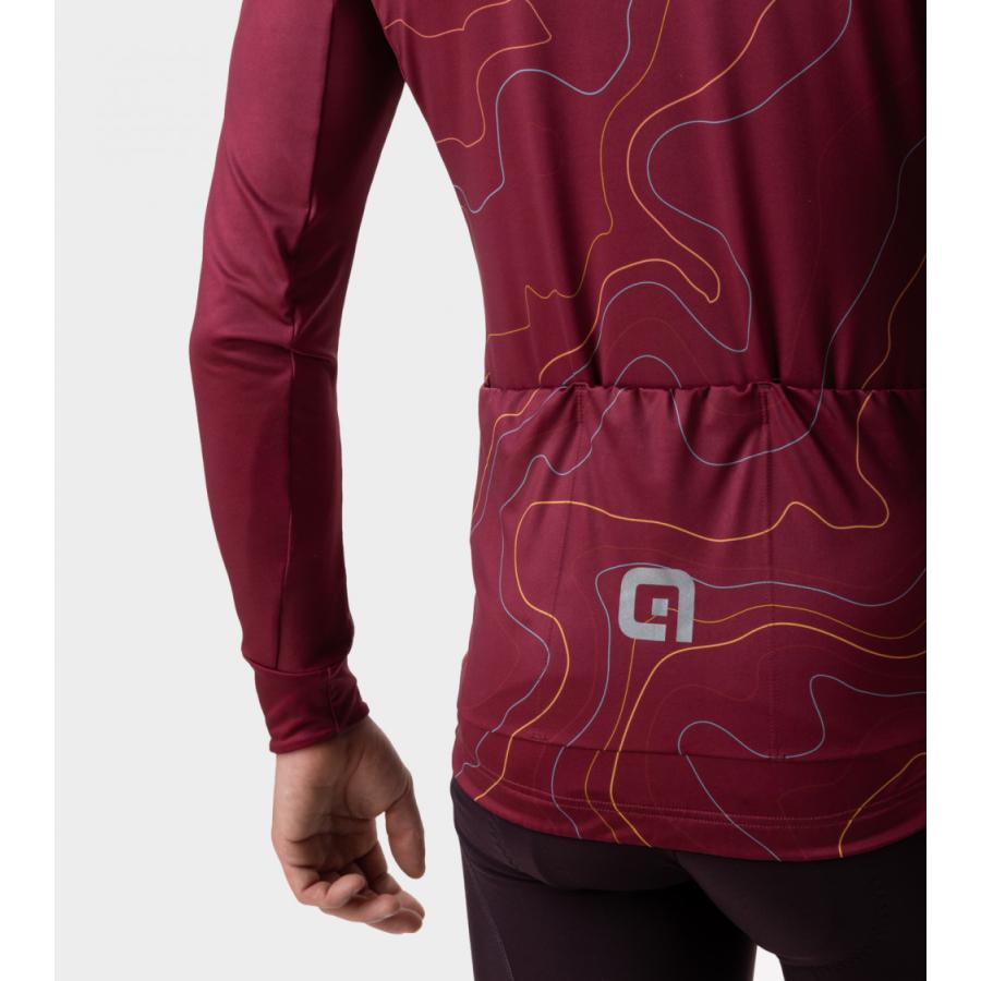 ALE(アレ)サイクルジャージ 長袖 メンズ 秋 [12℃/18℃対応] 非常に軽量