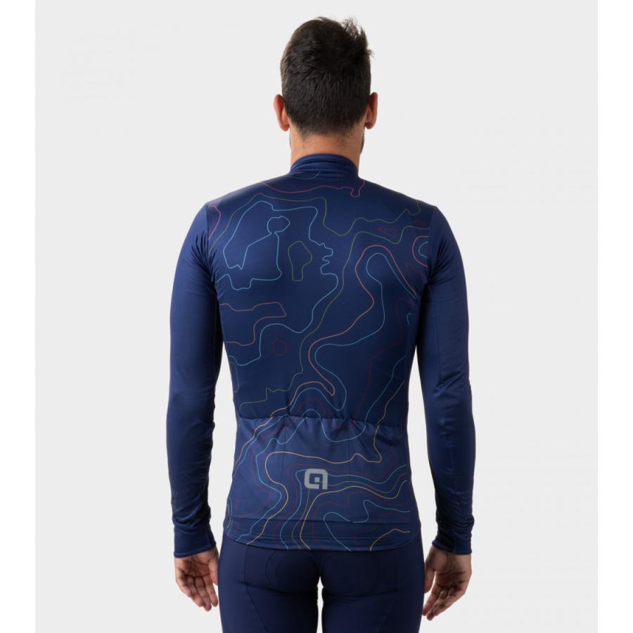 ALE(アレ)サイクルジャージ 長袖 メンズ 秋 [12℃/18℃対応] 非常に軽量