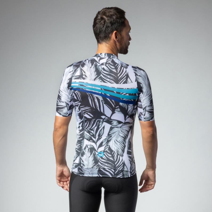 ALE(アレ)サイクルジャージ 夏 半袖 メンズ [UVカット 涼しくドライ