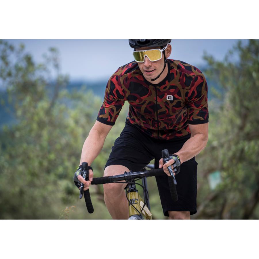 ALE(アレ)サイクルジャージ 半袖 夏 メンズ [UVカット 吸汗速