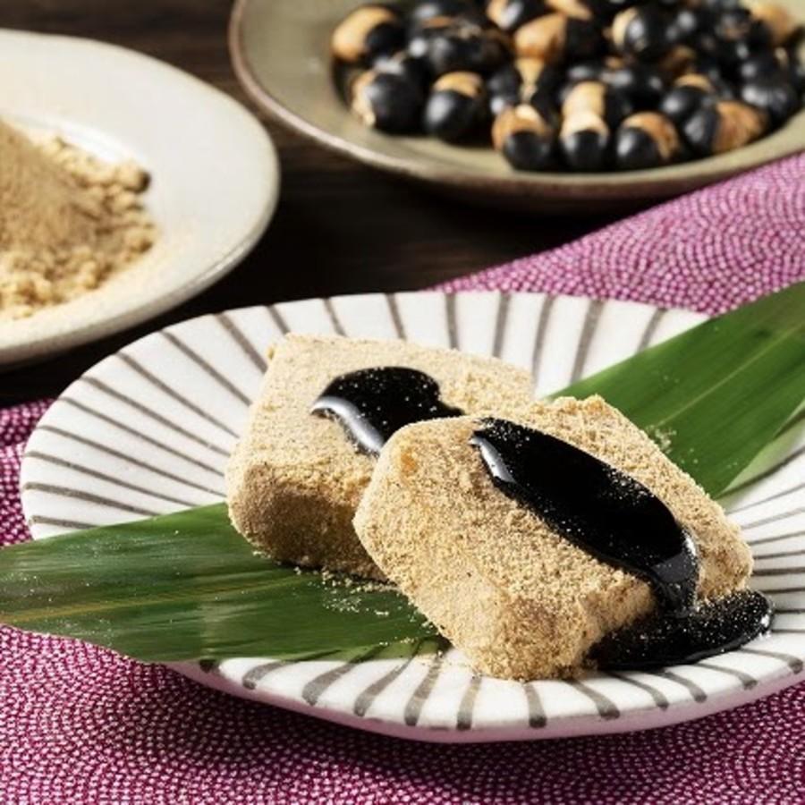 1231円 はこぽす対応商品 和スイーツ クールスイーツ 柔らか きなこ チョコ 倉敷 天領大黒 氷わらび餅 三色セット