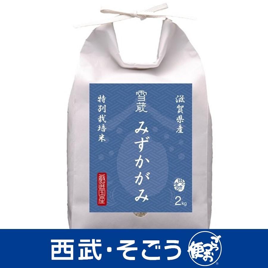 令和5年産 2023年産 みずかがみ 雪蔵保管 特別栽培米 滋賀産みずかがみ 2kg 父の日 お中元｜gottsuobin