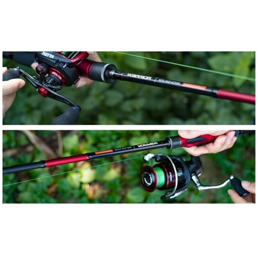 釣り竿 釣竿 釣り具 ロッド シーバスロッド スピニングロッド エギングロッド 2 4m ハードケース付 コンパクト 釣竿 軽量 Goture Warrior ゴチュール A 3 ゴチュール ジャパン 通販 Yahoo ショッピング