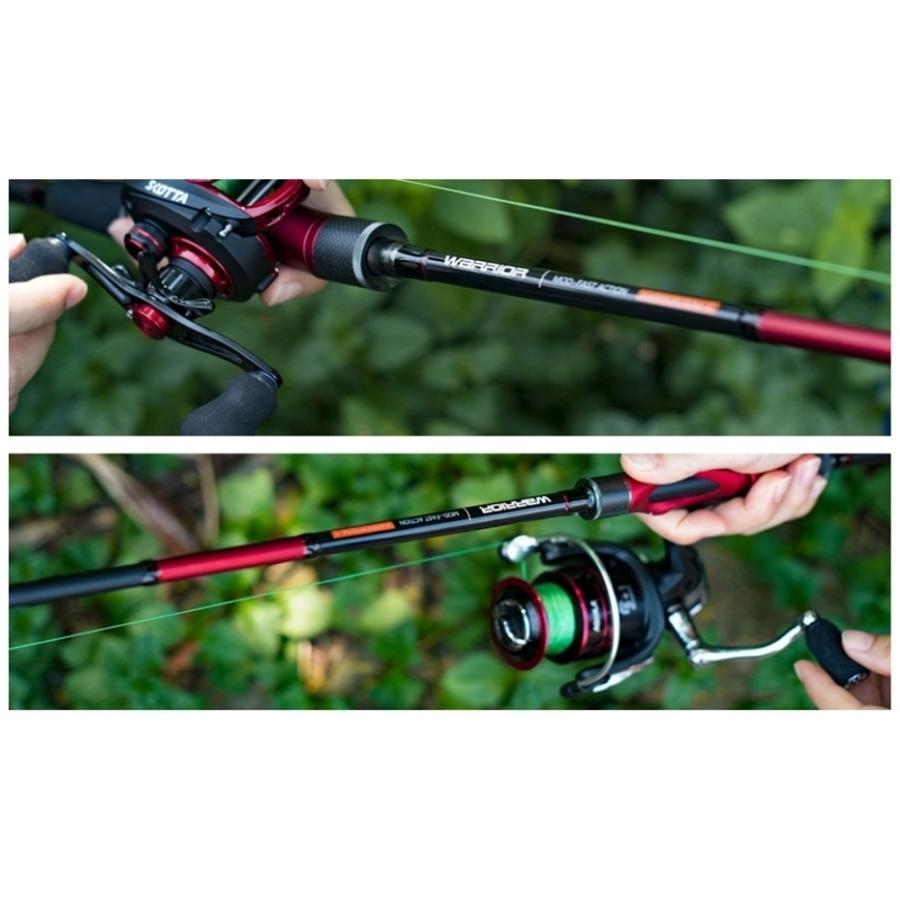 釣り竿 釣竿 釣り具 ロッド シーバスロッド スピニングロッド エギングロッド 2 7m ハードケース付 コンパクト 釣竿 軽量 Goture Warrior ゴチュール A 6 ゴチュール ジャパン 通販 Yahoo ショッピング