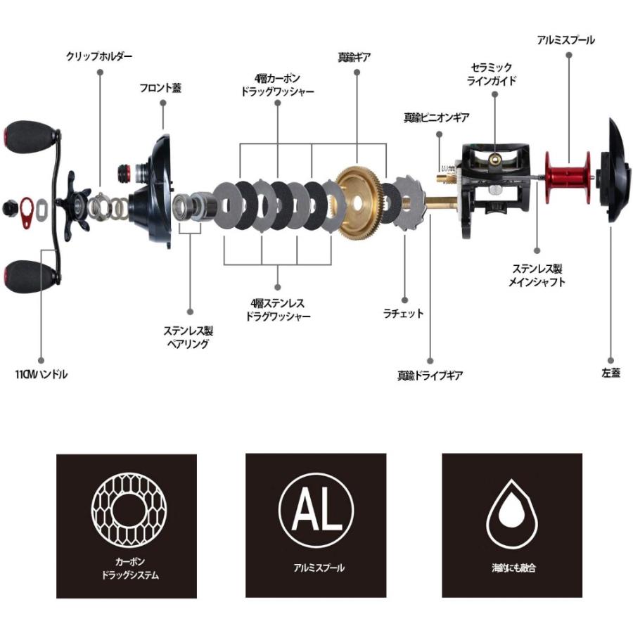Gotureゴチュール正規総代理店 ベイトリール 海 バス釣り 左 右ハンドル 最大ドラグ力8kg ギア比7 1 1 軽量 キャスティング 釣り具 釣り道具 釣り用品 釣具 B 3 ゴチュール ジャパン 通販 Yahoo ショッピング