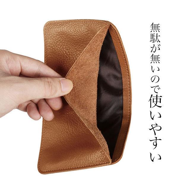 財布 本革 シボ メンズ 二つ折り セール 30代 送料無料 小銭入れ 牛革