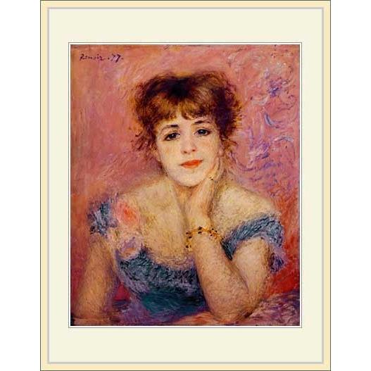 ピエール＝オーギュスト・ルノワール、【サマリー夫人の肖像】 ピエール＝オーギュスト・ルノワール、【サマリー夫人の肖像