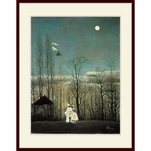複製画・額縁付き・ルソー・「カーニバルの夜」 : グーピルギャラリー