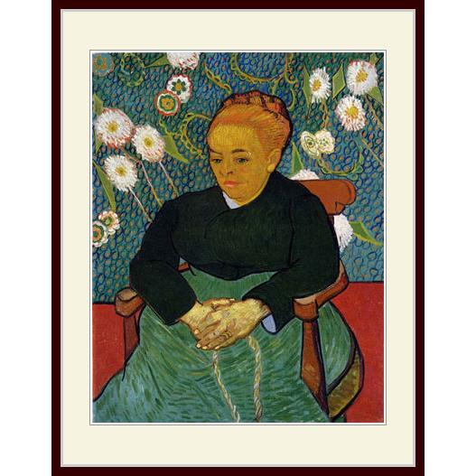 複製画 額付き ゴッホ オーギュスティーヌ ルーラン Benignozaccagnini It