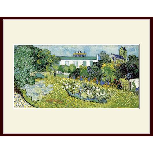 複製画・額付き・ゴッホ・「ドービニーの庭」 : グーピル