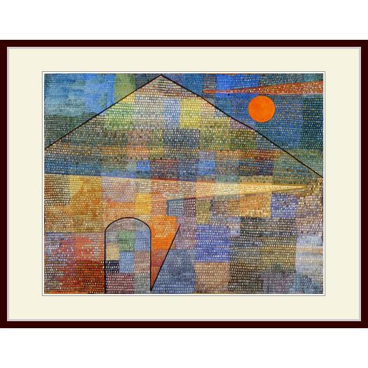 複製画 額縁つき クレー パルナッソス山ヘ グーピルギャラリー 通販 Yahoo ショッピング