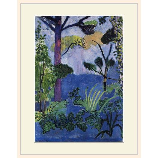 複製画・額縁付き・マティス・「アカンサス（モロッコ風景）」 : グー
