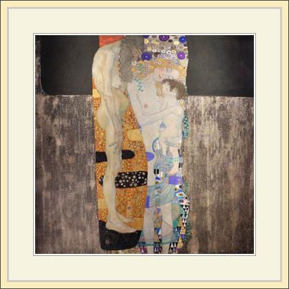 複製画・額縁つき：クリムト・「女の三世代」 : グーピルギャラリー