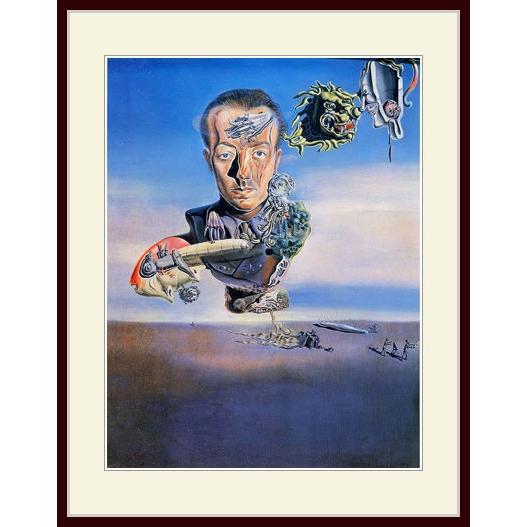 複製画 額縁付き ダリ ポール エリュアールの肖像 グーピルギャラリー 通販 Yahoo ショッピング