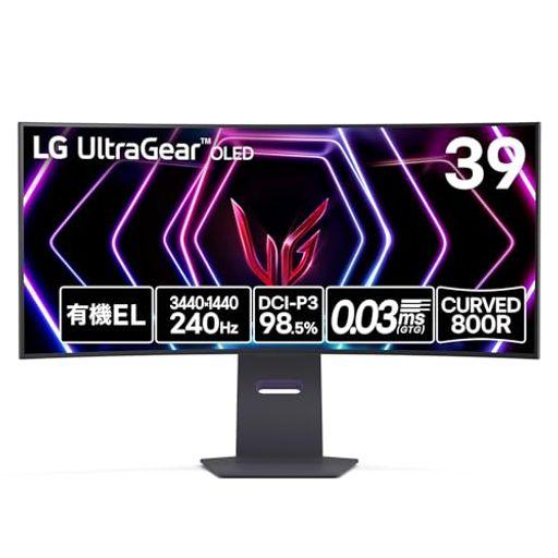 LGゲーミングモニターUltraGearOLED39GS95QE-B39インチ/有機EL/21:9
