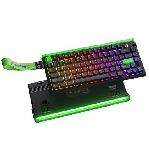 ATTACKSHARKR85HEゲーミングキーボード有線ラピッドトリガーキーボード