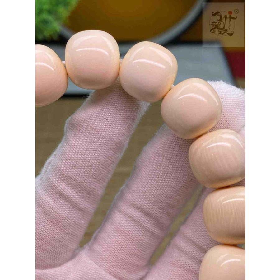 天然マンモス牙美しい手作り彫刻 2原色古型 ブレスレット : 合林貿易 