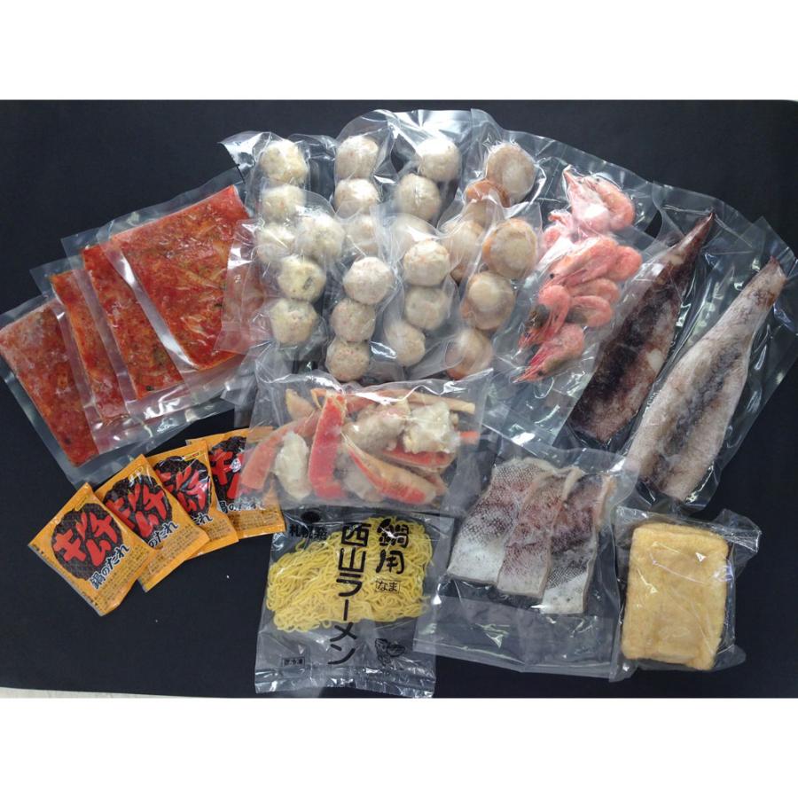 北海道 海鮮キムチ鍋 Eセット (白菜キムチ400g、各種具材)｜gourmet-face｜02