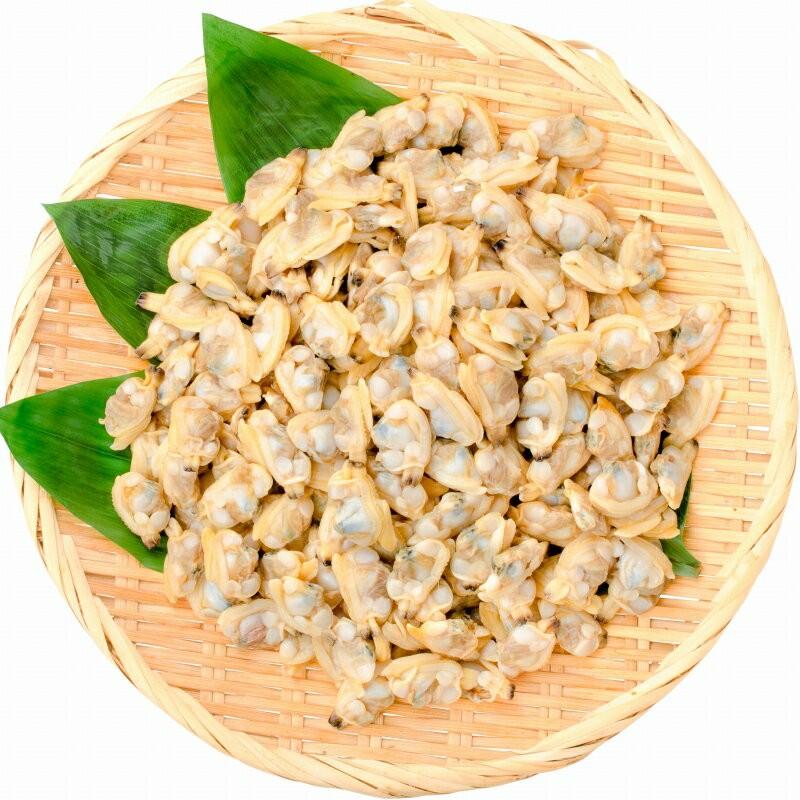 あさり アサリ むき身1kg ボイル 殻なし 冷凍あさり : 訳あり～高級
