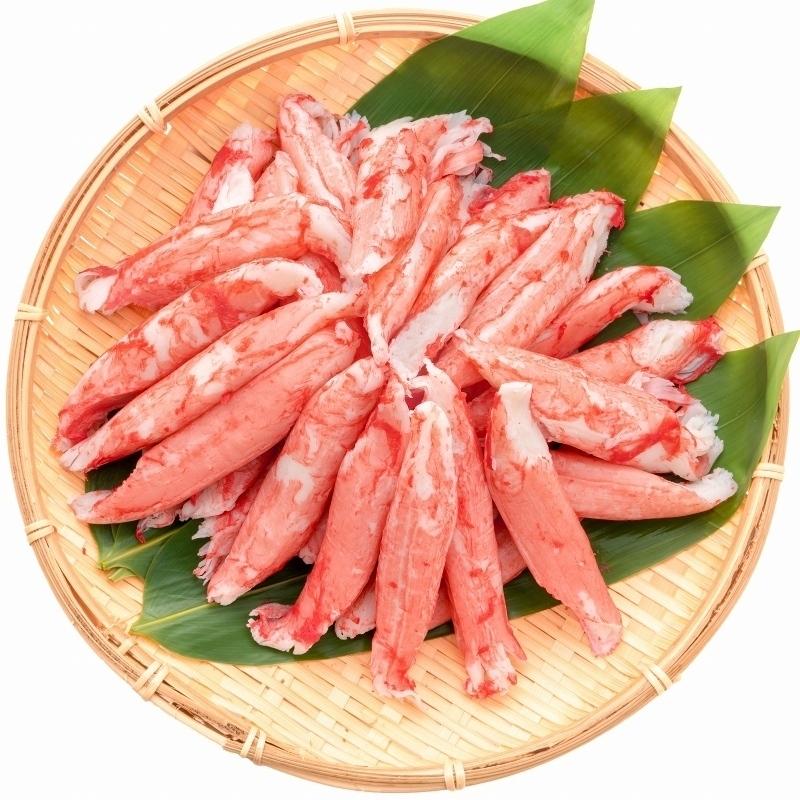 カニカマ カニ風味かまぼこ 業務用 1kg×5袋 合計5kg 旨味も食感もほぼカニを目指した逸品 しなやかにサラダ かにサラダ カニサラダ シーフードサラダ｜gourmet-no-ousama｜05