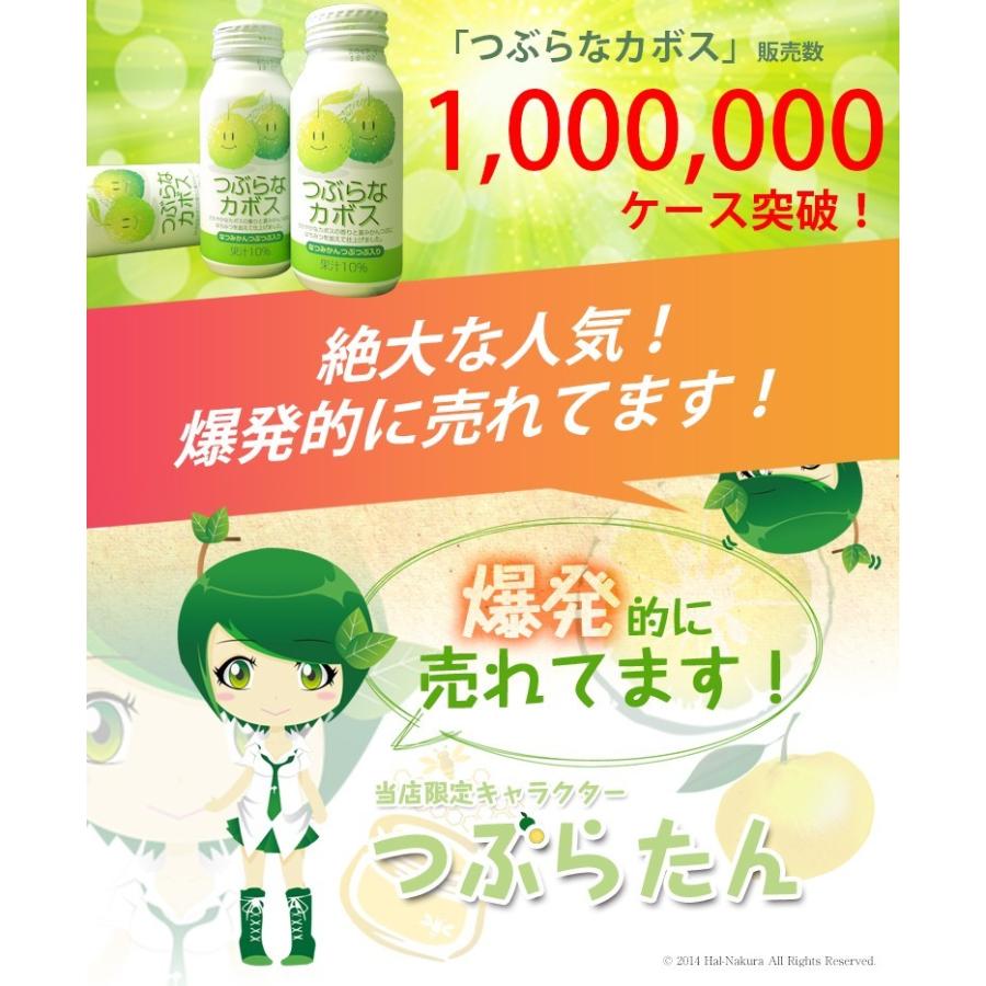 つぶらなカボスシリーズ7種類から選べる3箱セット 190g×90 JAフーズ｜gourmet-oita｜07