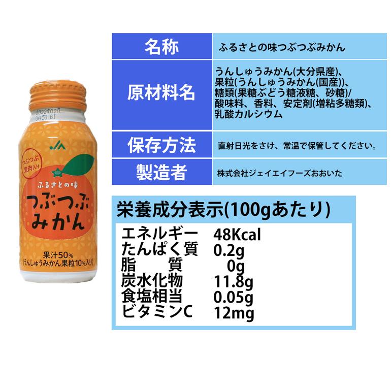 つぶらなカボスとJAドリンク20本ギフト カボス5ユズ3ブドウ3ふるさとみかん3つぶつぶみかん3乳酸菌3 お中元 お歳暮 父の日 ギフト｜gourmet-oita｜06