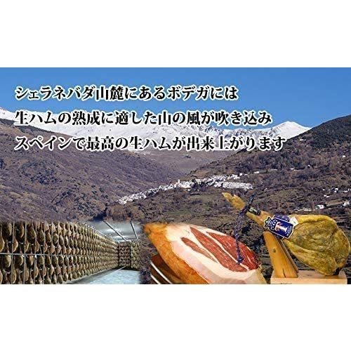16ヶ月熟成パレタセラーノ骨付生ハム原木（4.5kg）【グランレセルバ 前脚の無添加生ハム 高級生ハム トレベレス産】生ハム手引書付いてます