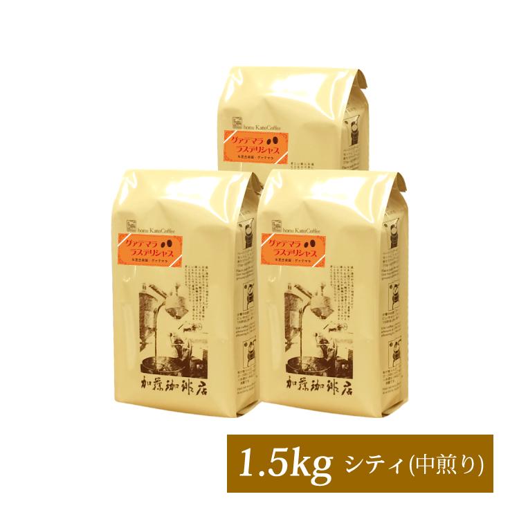 【業務用卸3袋セット】グァテマラ・ラスデリシャス500g袋×3袋セット/珈琲豆 | 