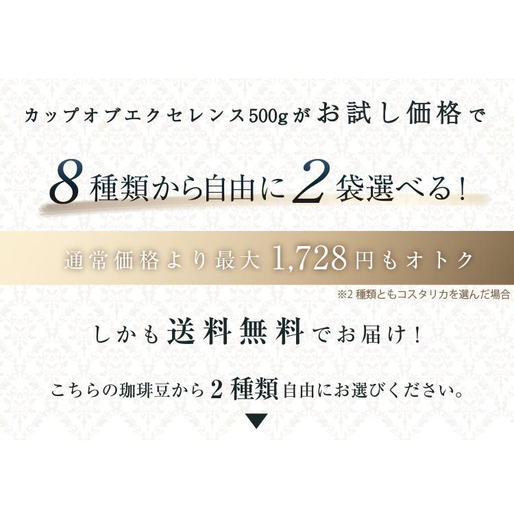 【豆のまま】8種類から2袋選べるカップオブエクセレンスセット/珈琲豆