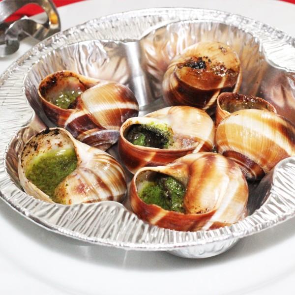 エスカルゴ 殻付 6粒（サーモトレイ） フランス産 バター 発酵バター
