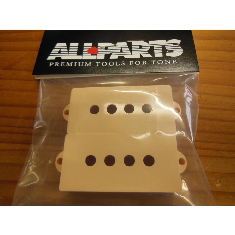 ALLPARTS☆PICKUP COVERS FOR PRECISION BASS CREAM☆ 0645208022913