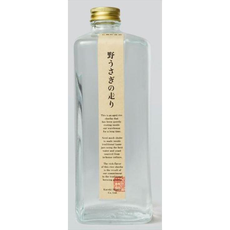 野うさぎの走り 600ml 2本セット（黒木本店） 黒木本店 野うさぎの走り 米焼酎 600ml×2本 : 御用蔵 大川 - 通販
