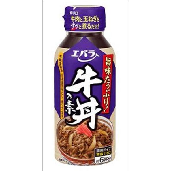 送料無料  エバラ 牛丼の素　200ｍl×6本｜goyougura-okawa