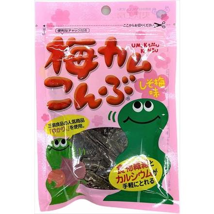 送料無料 上田昆布 梅カムこんぶ しそ梅味10g×48個 : 御用蔵 大川