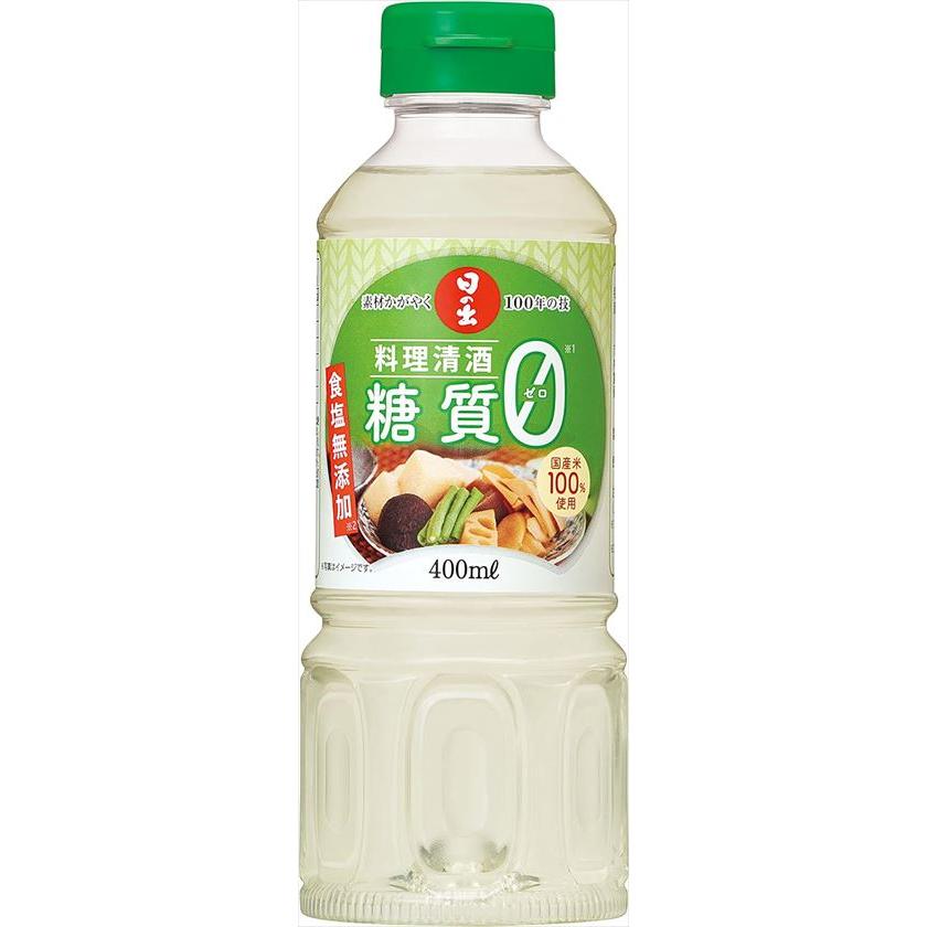 キング醸造 清酒 日の出 料理清酒 糖質ゼロ 400ml×40本 | 