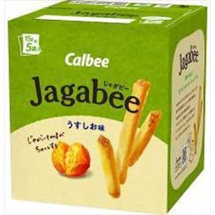 送料無料 カルビー Jagabee うすしお味 75g(5袋入り)×12個 : 御用蔵