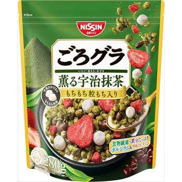 送料無料 日清シスコ ごろグラ 薫る宇治抹茶 280g×12袋 : 御用蔵 大川