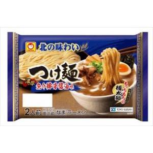 送料無料 マルちゃん 北の味わいつけ麺魚介豚骨醤油 2人前 332g(めん