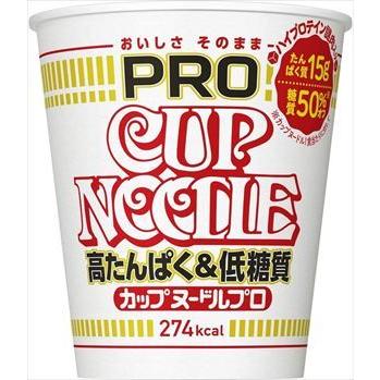 送料無料 日清 カップヌードル PRO 高たんぱく&低糖質 74g×24個｜goyougura-okawa