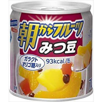 送料無料 はごろも 朝からフルーツ みつ豆 190g×24個｜goyougura-okawa