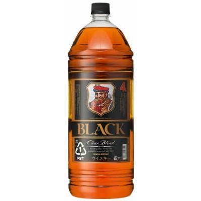 【期間限定3/22まで値下げ】ブラックニッカ　 4L PETボトル 4本セット ブラックニッカ クリアブレンド ペット 4000ml×2本 : 御用蔵 大川