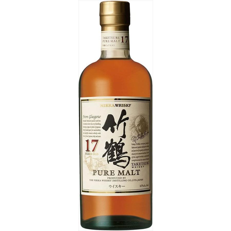 竹鶴17年ピュアモルト ウイスキー 日本 700ml 箱なし : 御用蔵 大川