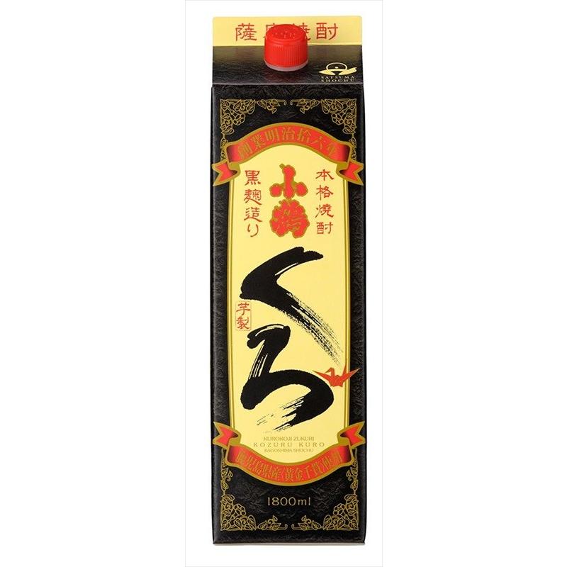小正醸造 小鶴 黒 25度 1800ml｜goyougura-okawa